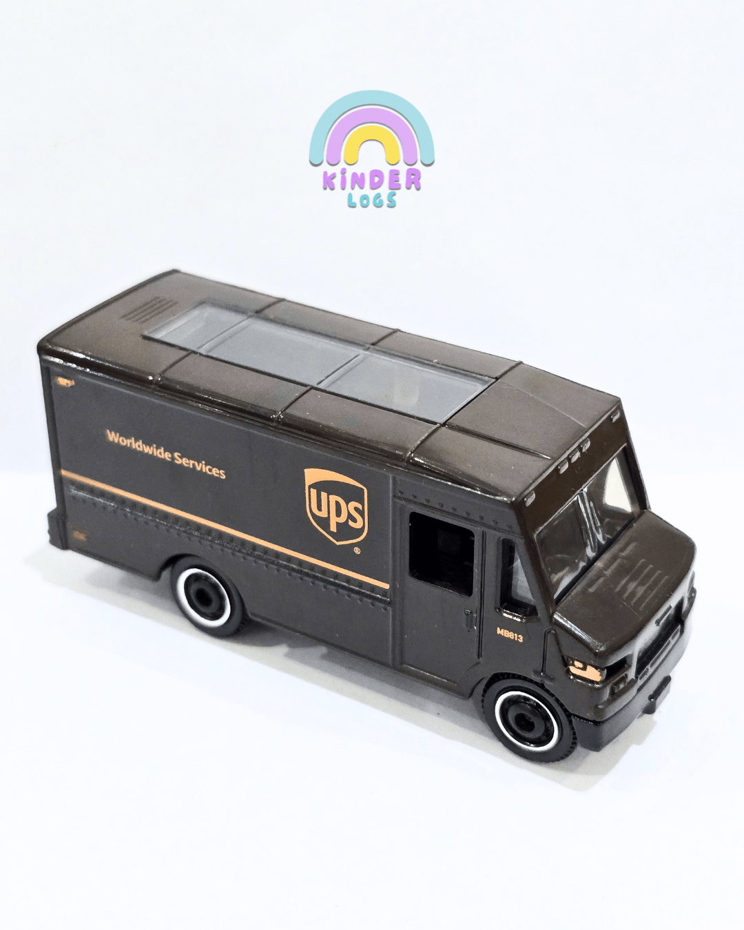 Matchbox UPS Express Delivery Van (Uncarded) - Kinder Logs