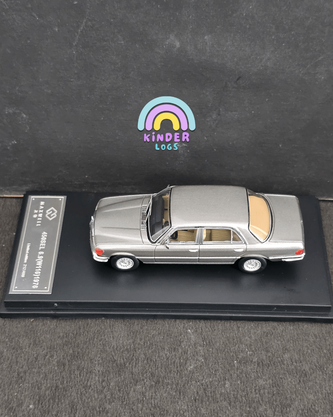 Maxwell 1976 Mercedes - Benz W116 450 SEL 6.9 - Kinder Logs