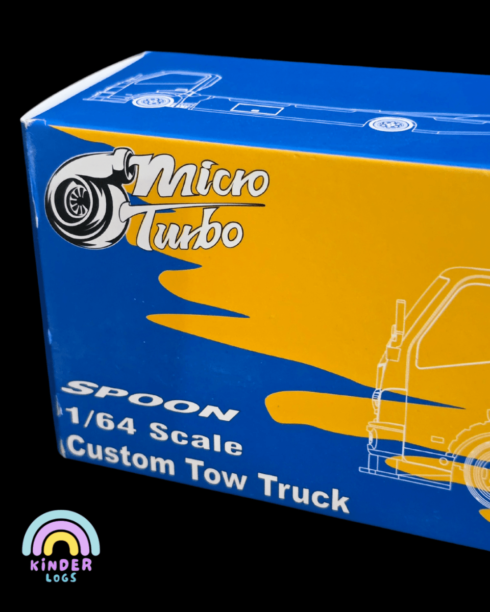 Micro Turbo SPOON Custom Tow Truck (Open Box) - Kinder Logs
