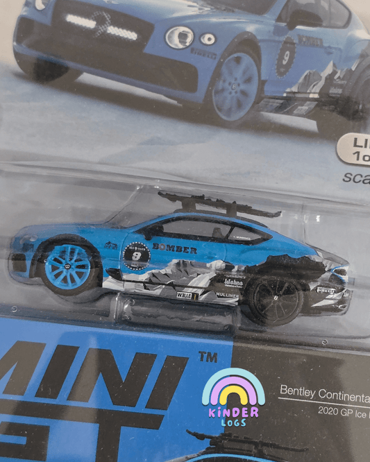 Mini GT Bentley Continental GT 2020 GT Ice Race - Mijo Exclusives - Kinder Logs