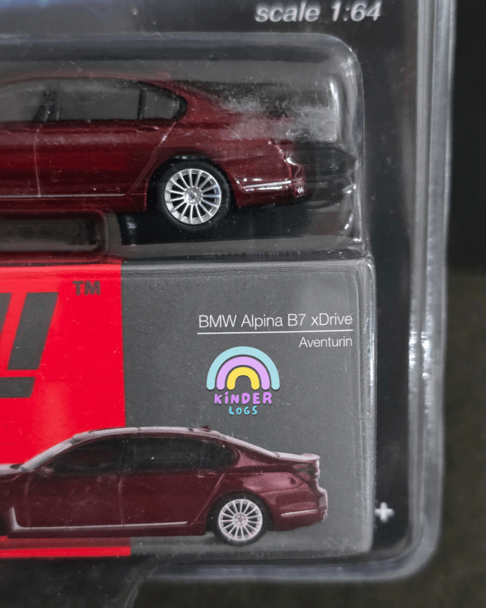 Mini GT BMW Alpina B7 xDrive Aventurin - Mijo Exclusives - Kinder Logs