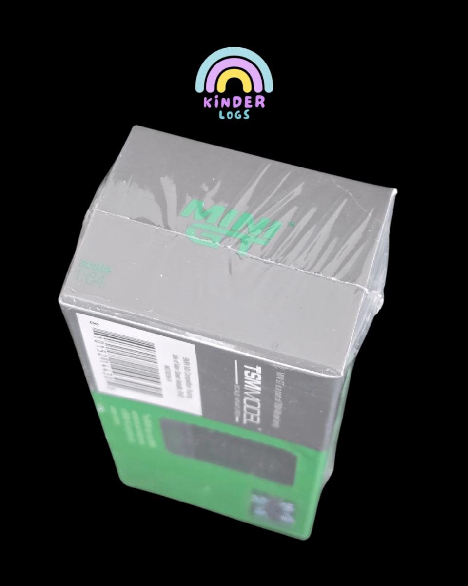 Mini GT BMW M3 Competition Touring - Isle of Man Green Metallic (Sealed Box) - Kinder Logs