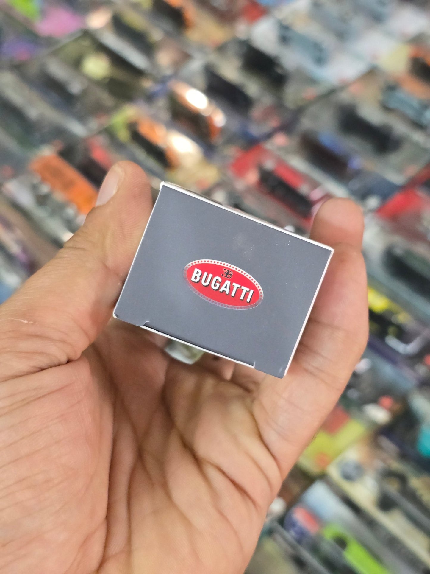 Mini GT Bugatti Centodieci (White) - Open Box - Kinder Logs
