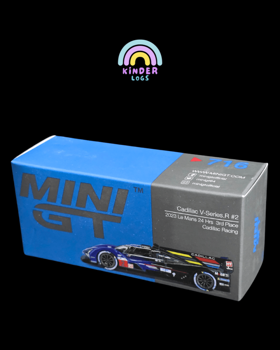 Mini GT Cadillac V - Series .R #2 2023 Le Mans 24 Hrs 3rd Place (Open Box) - Kinder Logs