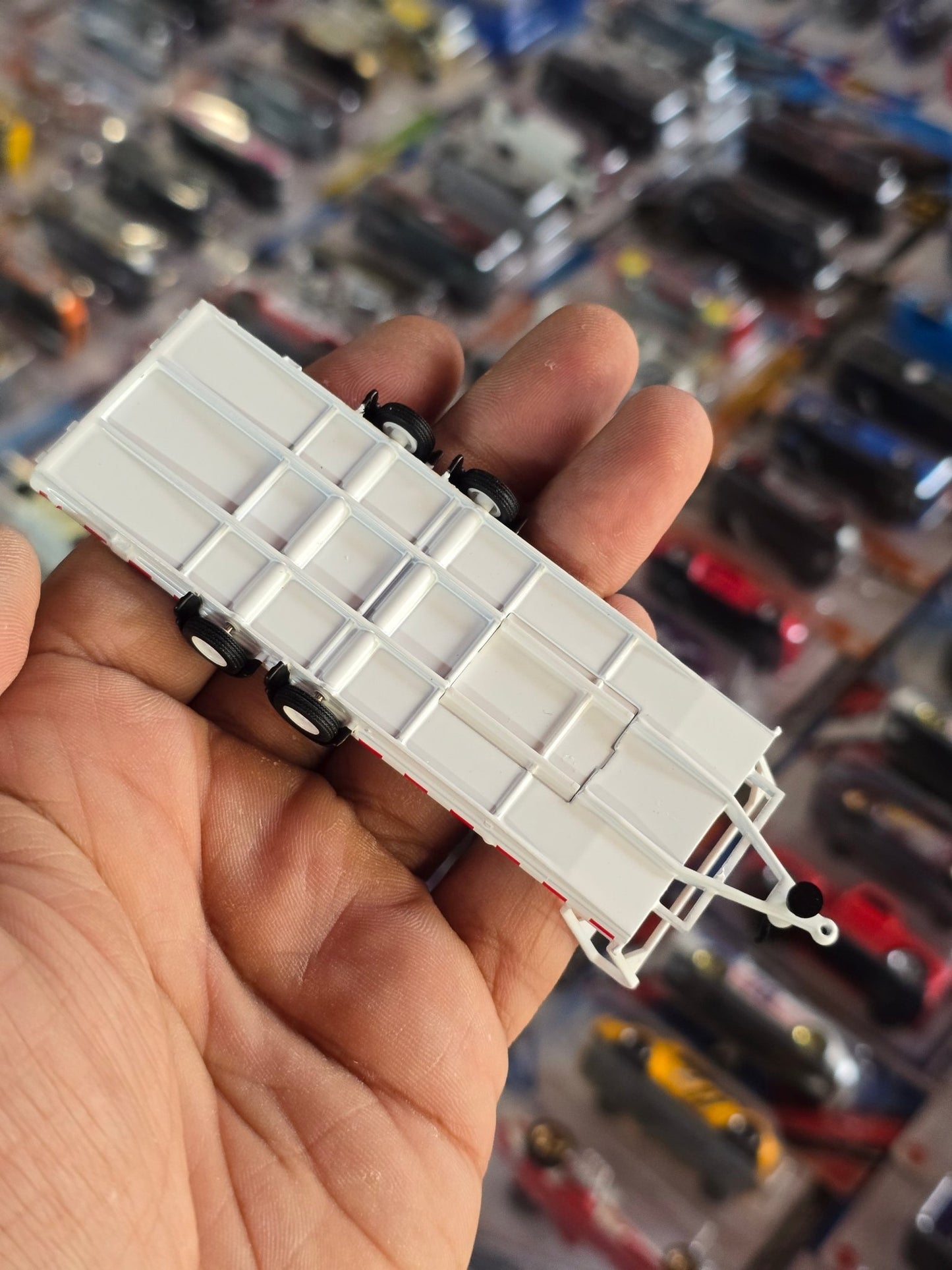 Mini GT Car Hauler Trailer Type C - White (Open Box) - Kinder Logs