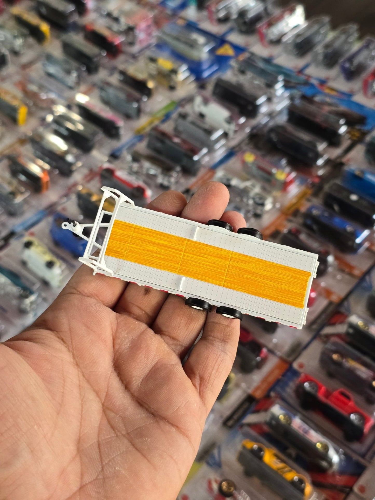 Mini GT Car Hauler Trailer Type C - White (Open Box) - Kinder Logs