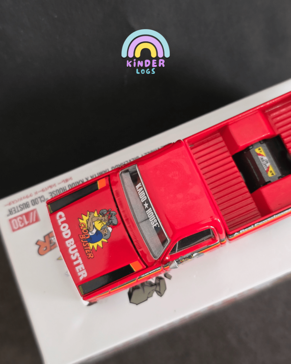 Mini GT Chevrolet Silverado TAMIYA x KAIDO HOUSE "Clod Buster" - Kinder Logs