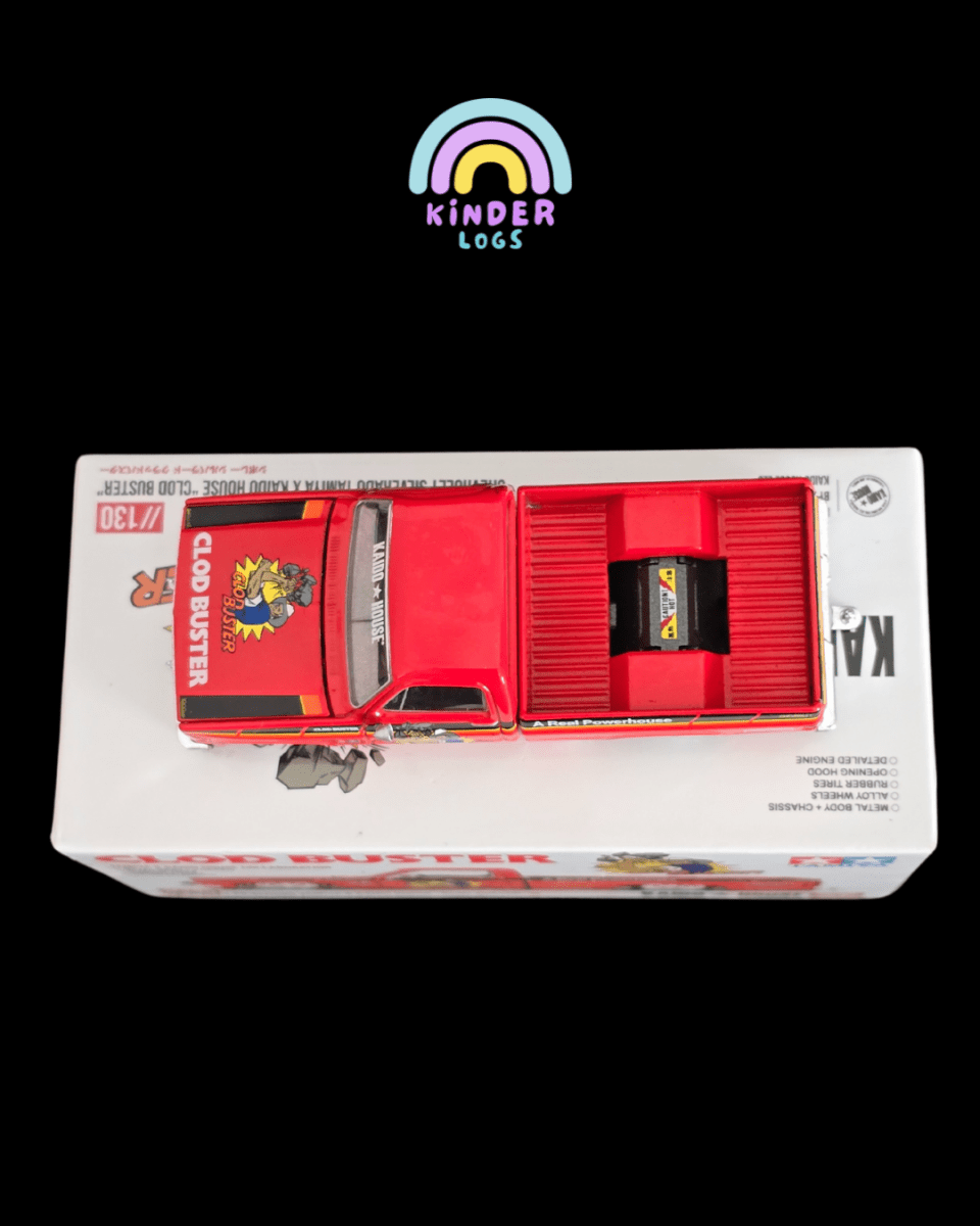 Mini GT Chevrolet Silverado TAMIYA x KAIDO HOUSE "Clod Buster" - Kinder Logs