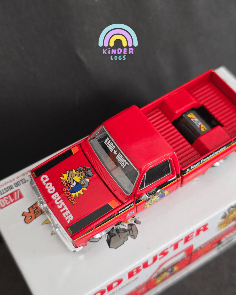 Mini GT Chevrolet Silverado TAMIYA x KAIDO HOUSE "Clod Buster" - Kinder Logs