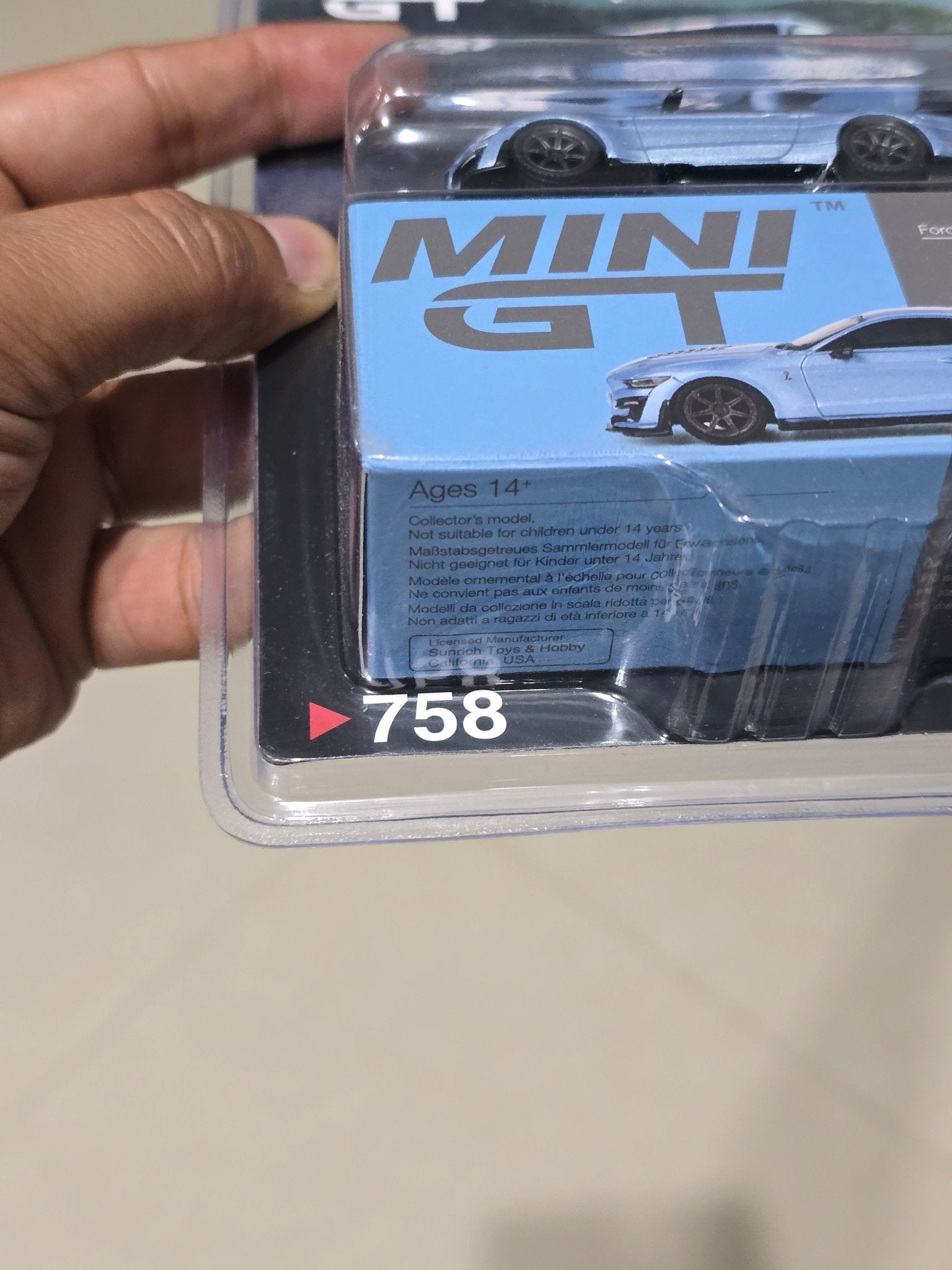 Mini GT Ford Mustang Shelby GT500 - Heritage Edition - Mijo Exclusives - Kinder Logs