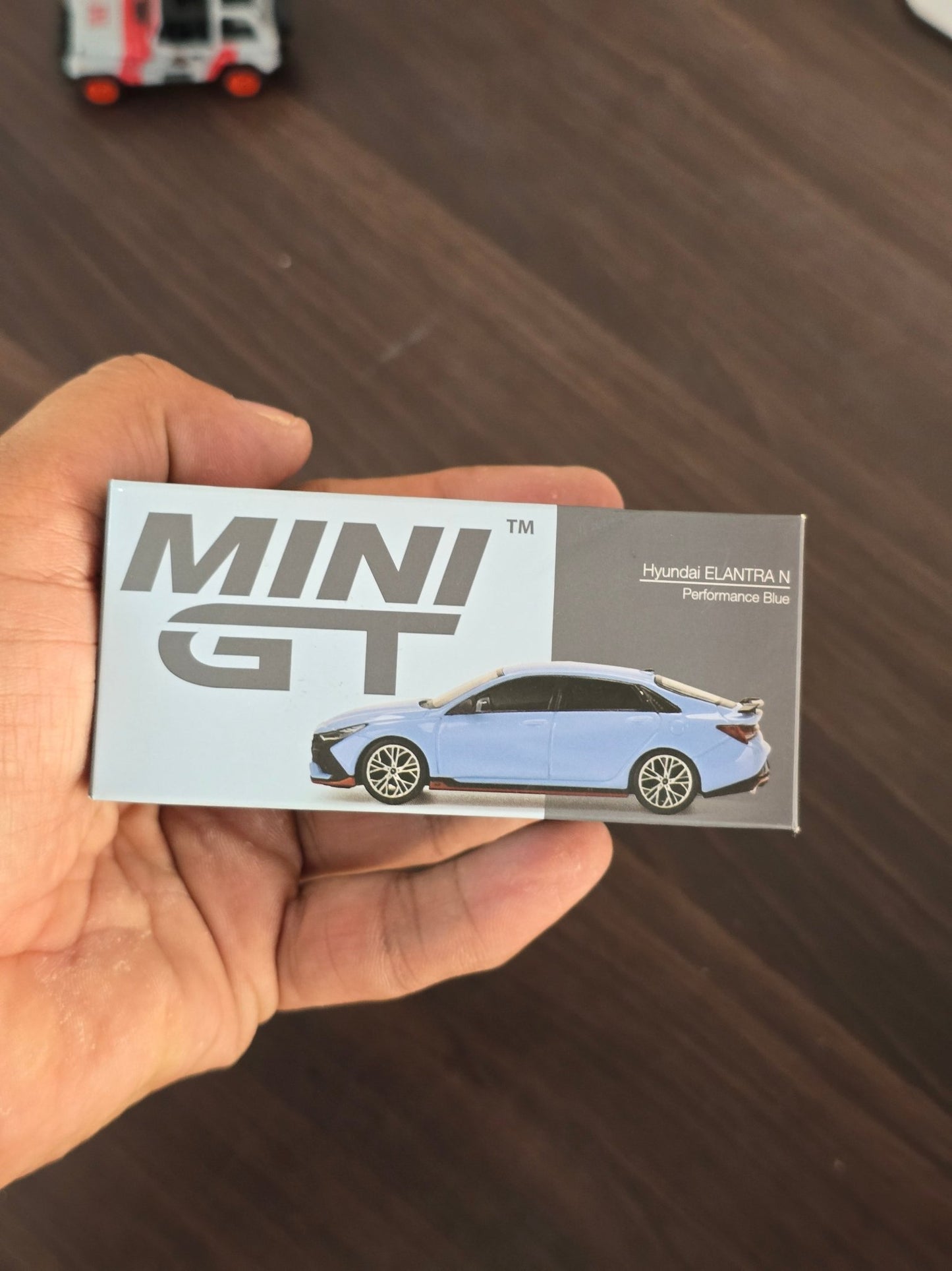 Mini GT Hyundai Elantra N - Performance Blue (Open Box) - Kinder Logs