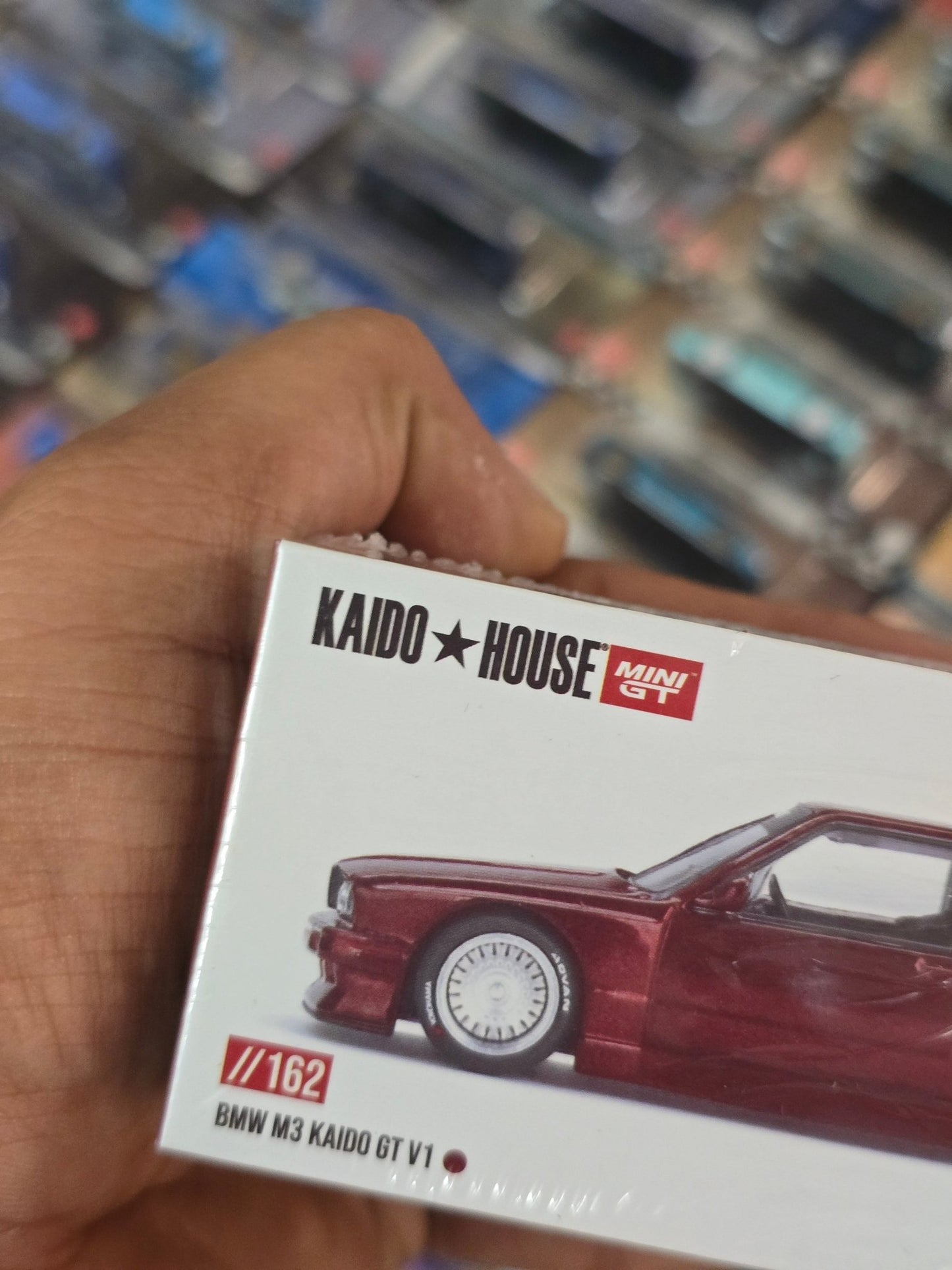Mini GT Kaido House BMW M3 Kaido GT V1 #162 (Sealed Pack) - Kinder Logs