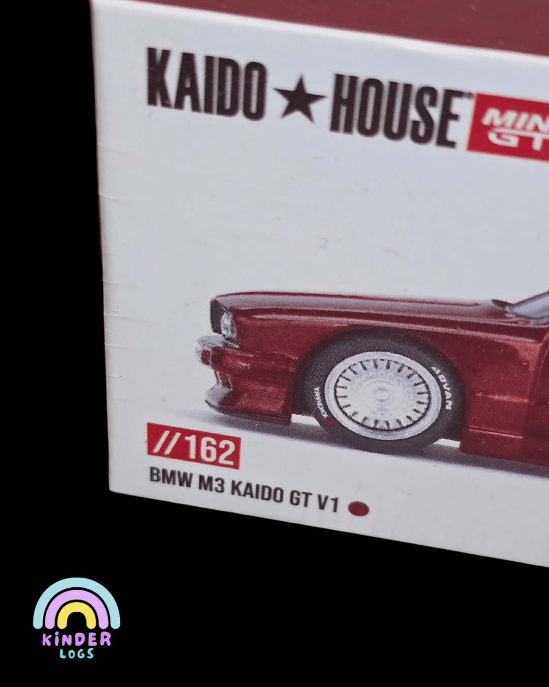 Mini GT Kaido House BMW M3 Kaido GT V1 #162 (Sealed Pack) - Kinder Logs