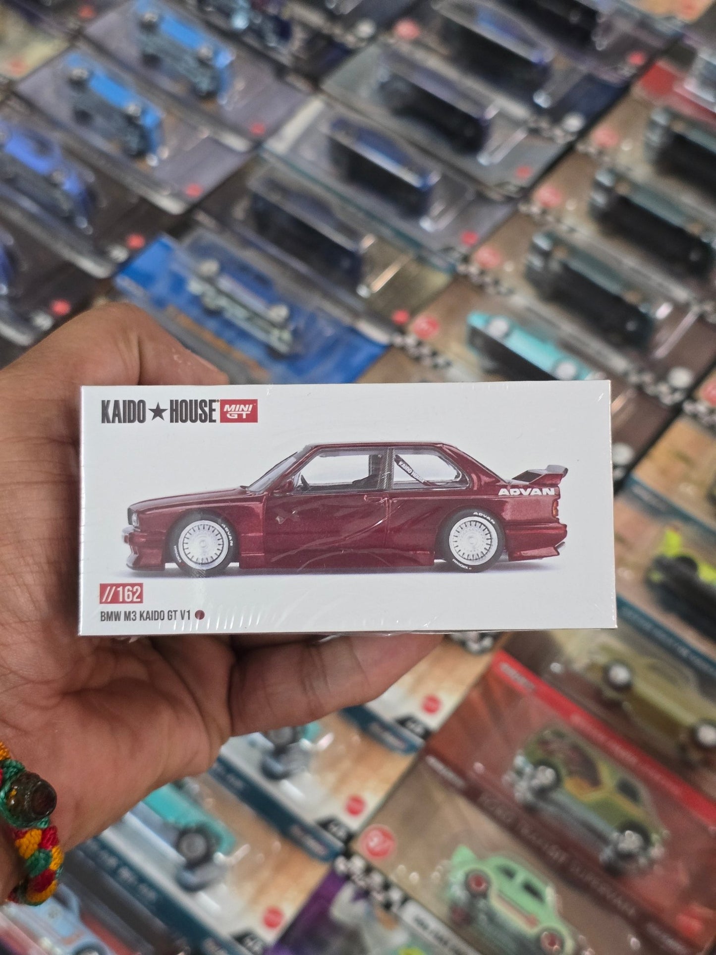 Mini GT Kaido House BMW M3 Kaido GT V1 #162 (Sealed Pack) - Kinder Logs