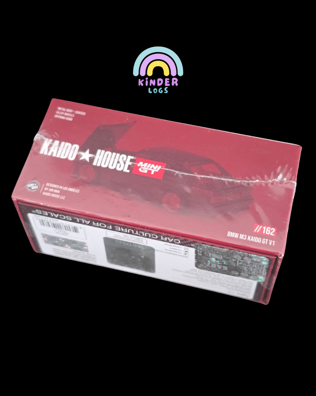Mini GT Kaido House BMW M3 Kaido GT V1 #162 (Sealed Pack) - Kinder Logs