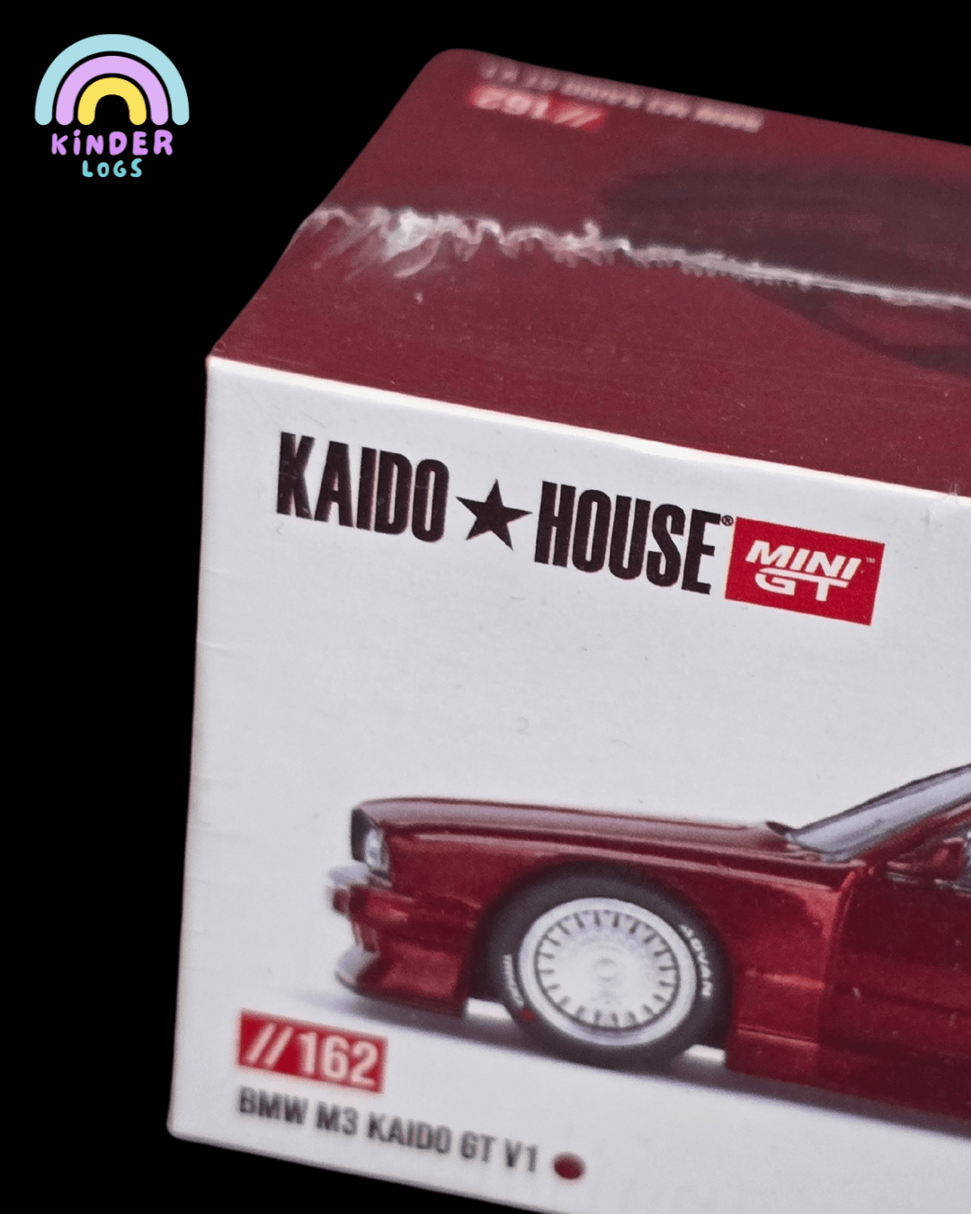 Mini GT Kaido House BMW M3 Kaido GT V1 #162 (Sealed Pack) - Kinder Logs