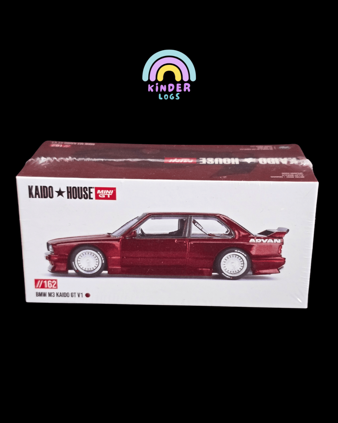 Mini GT Kaido House BMW M3 Kaido GT V1 #162 (Sealed Pack) - Kinder Logs