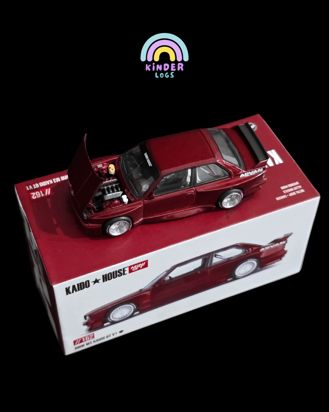 Mini GT Kaido House BMW M3 Kaido GT V1 (Open Box) - Kinder Logs
