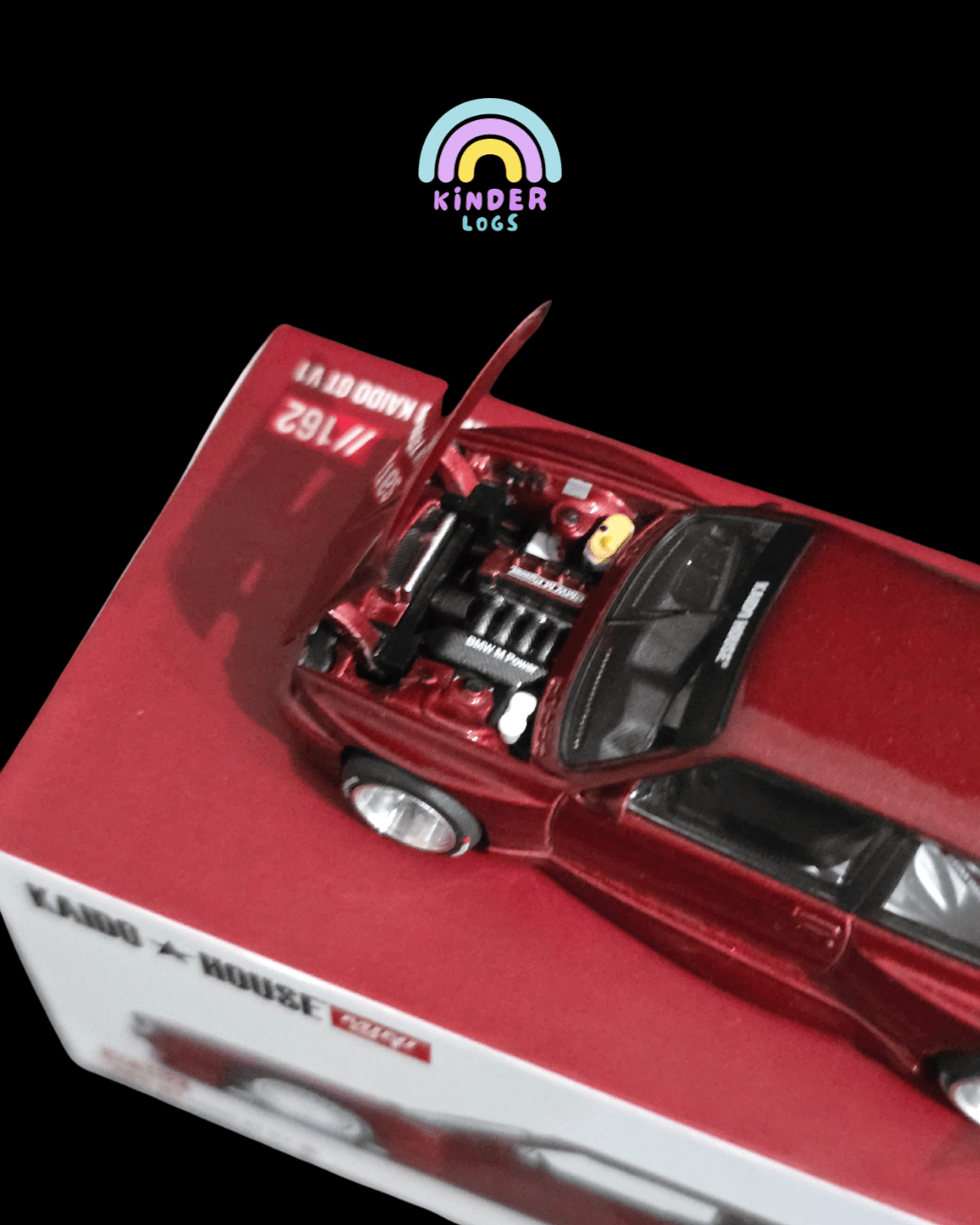 Mini GT Kaido House BMW M3 Kaido GT V1 (Open Box) - Kinder Logs