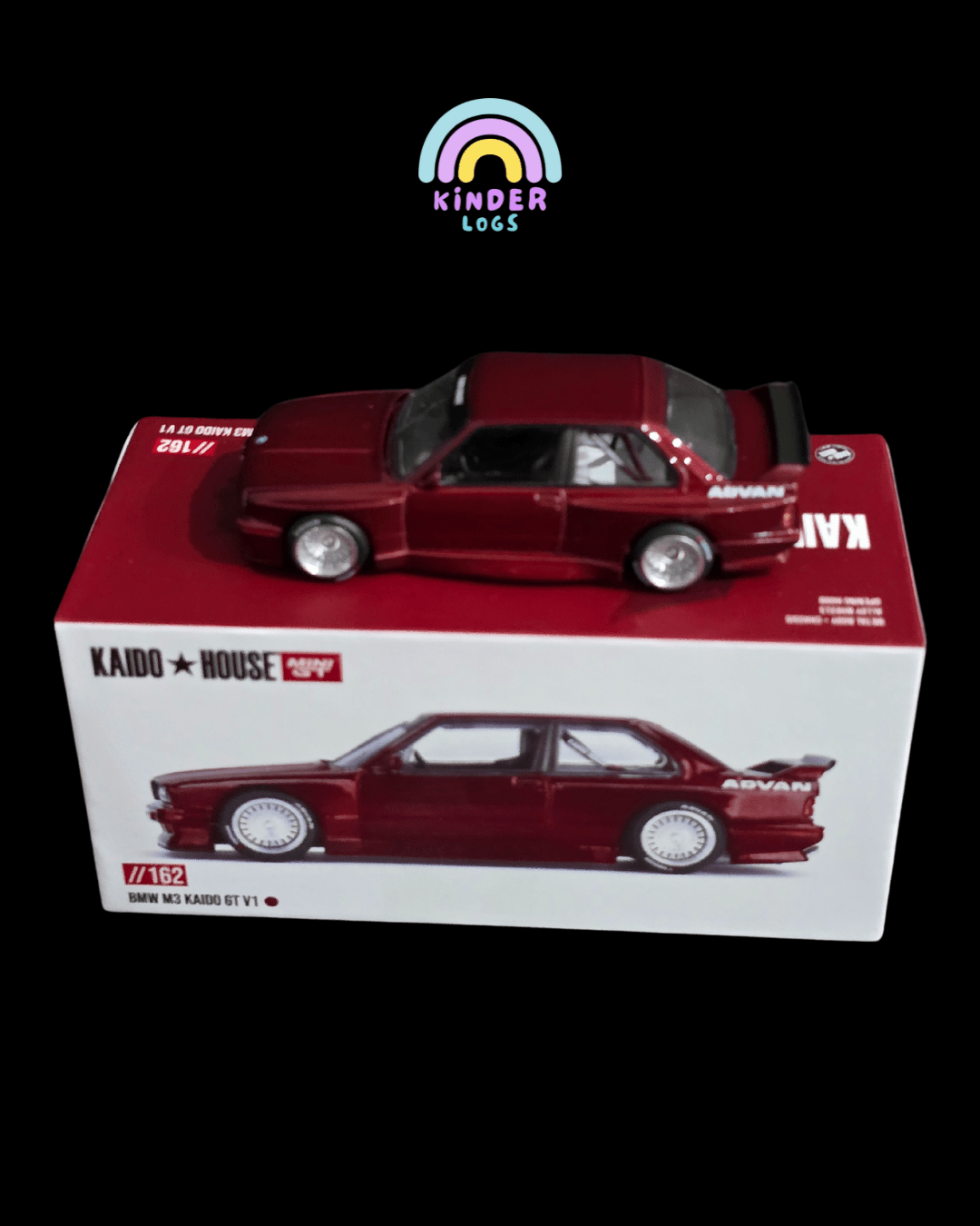 Mini GT Kaido House BMW M3 Kaido GT V1 (Open Box) - Kinder Logs