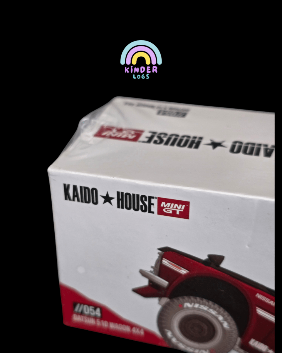 Mini GT Kaido House Datsun 510 Wagon 4x4 #054 (Sealed Pack) - Kinder Logs