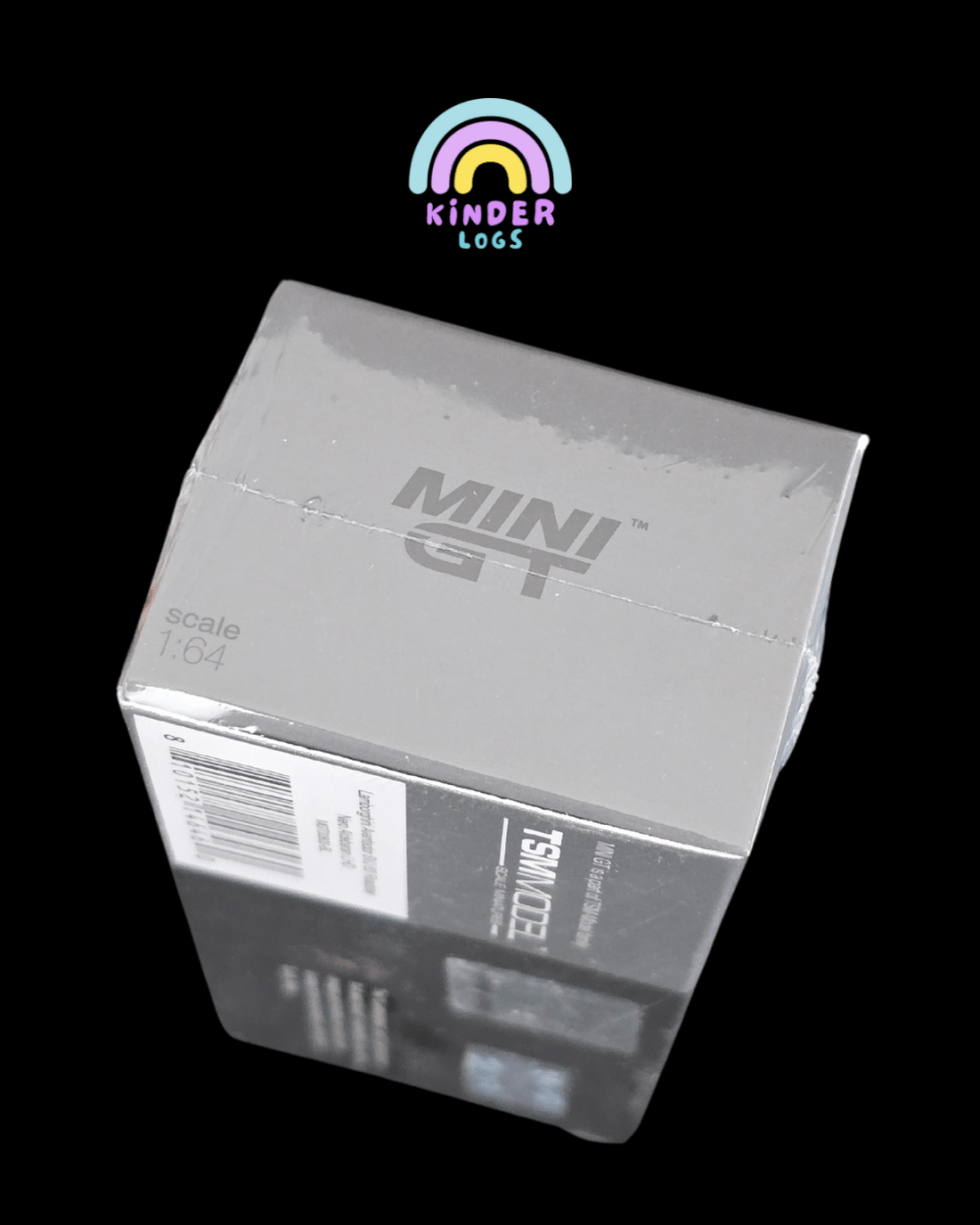Mini GT Lamborghini Aventador SVJ 63 Roadster - Nero Aldebaran (Sealed Box) - Kinder Logs