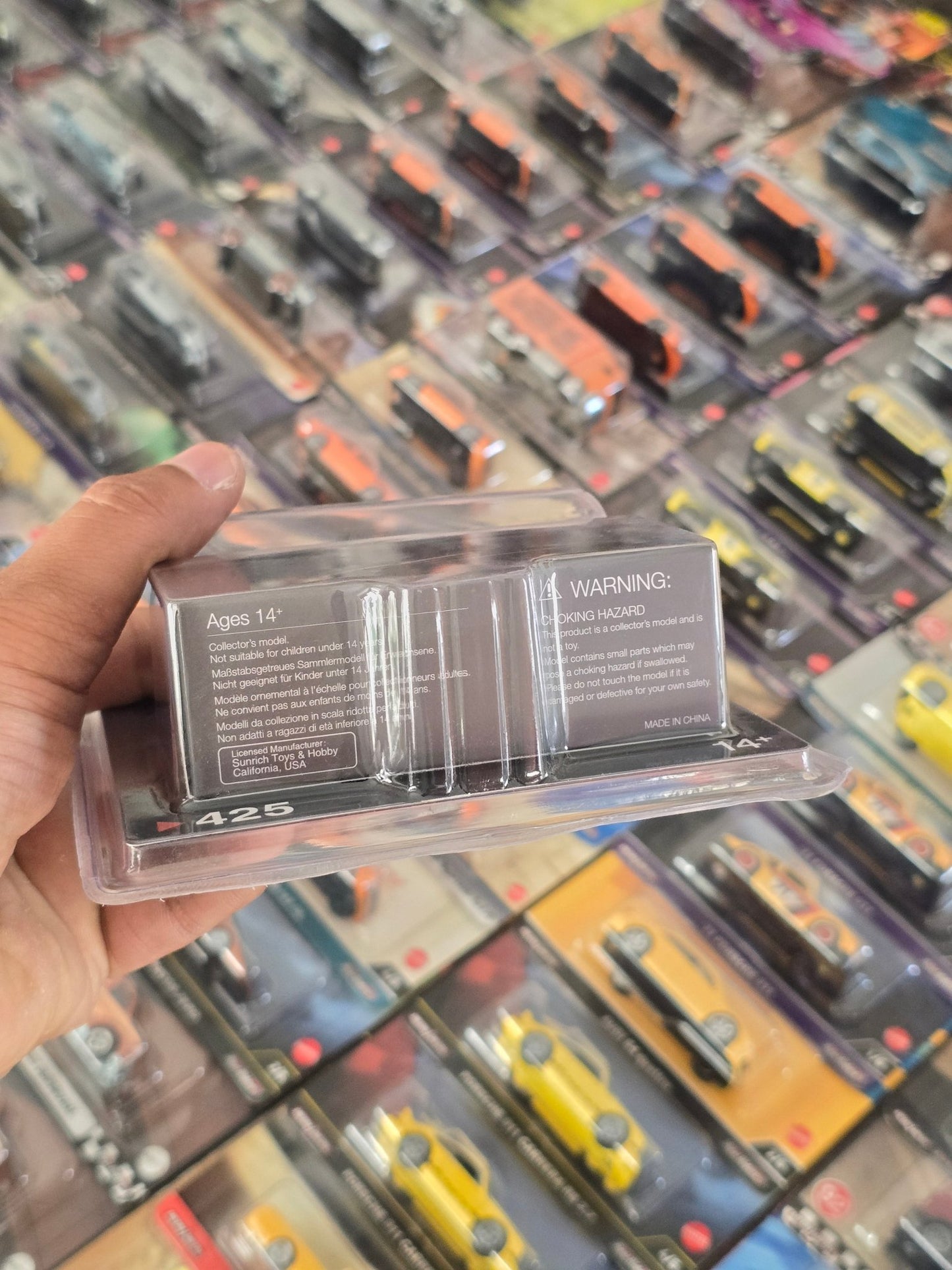 Mini GT Lamborghini Aventador SVJ Roadster - Grigio Telesto - Mijo Exclusives - Kinder Logs