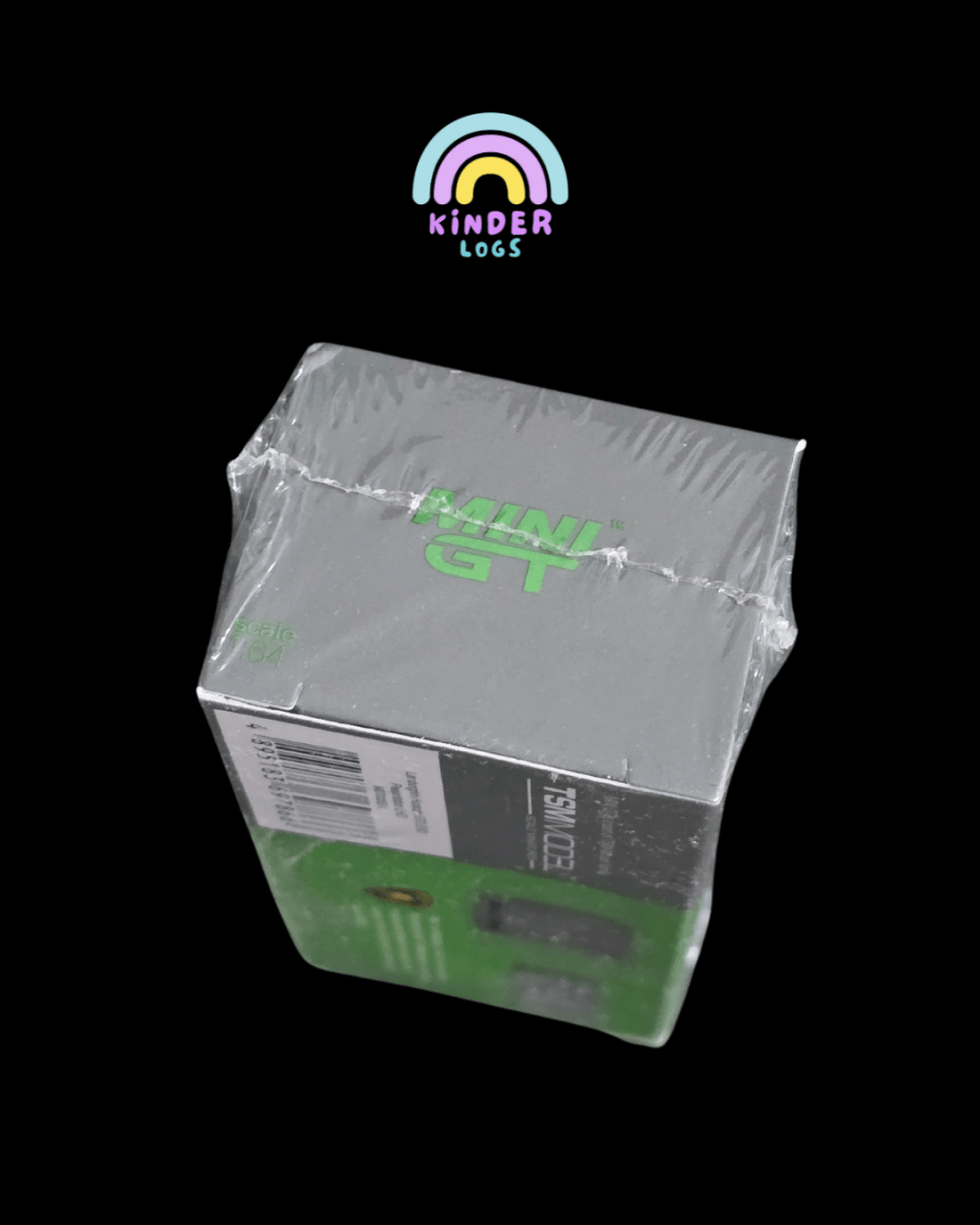 Mini GT Lamborghini Huracan GT3 EVO Presentation - Green (Sealed Box) - Kinder Logs