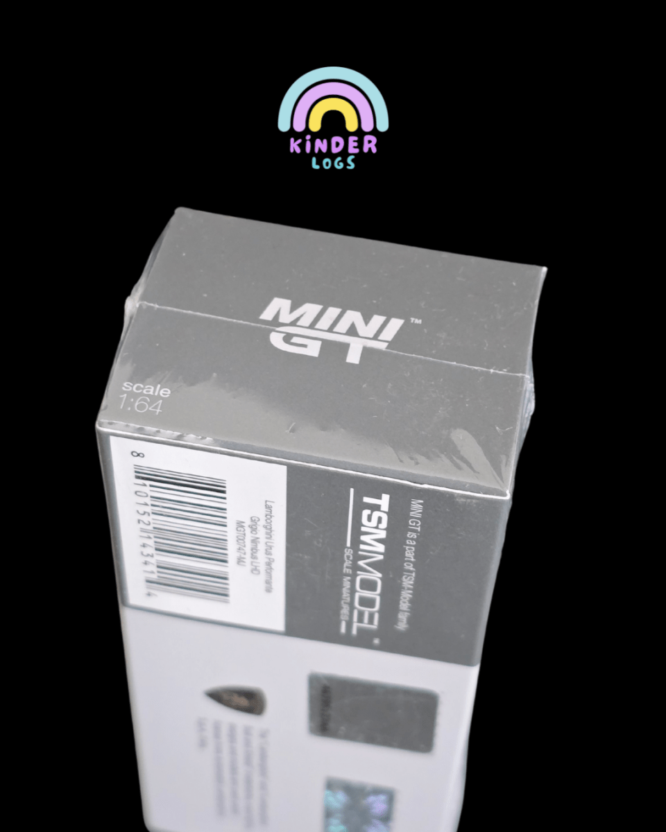 Mini GT Lamborghini Urus Performante Grigio Nimbus (Sealed Box) - Kinder Logs