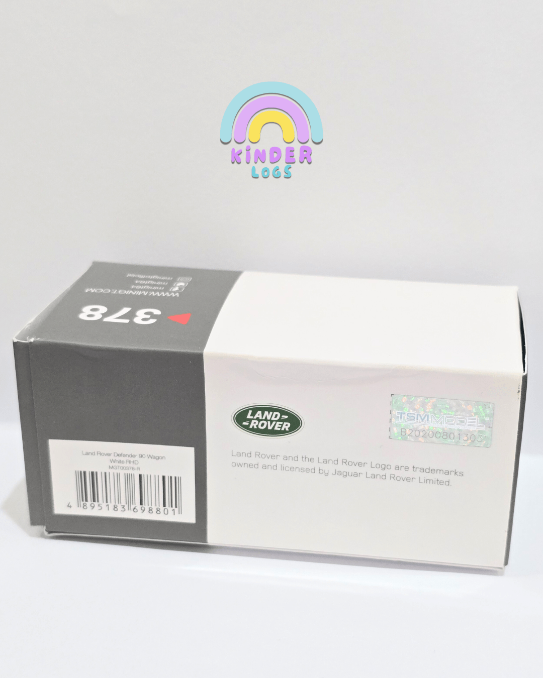 Mini GT Land Rover Defender 90 Wagon - RHD Version (Open Box) - Kinder Logs