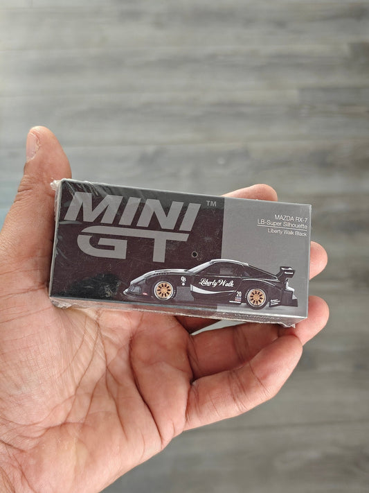 Mini GT LB-Super Silhouette Mazda RX-7 Liberty Walk - Sealed Box - Kinder Logs