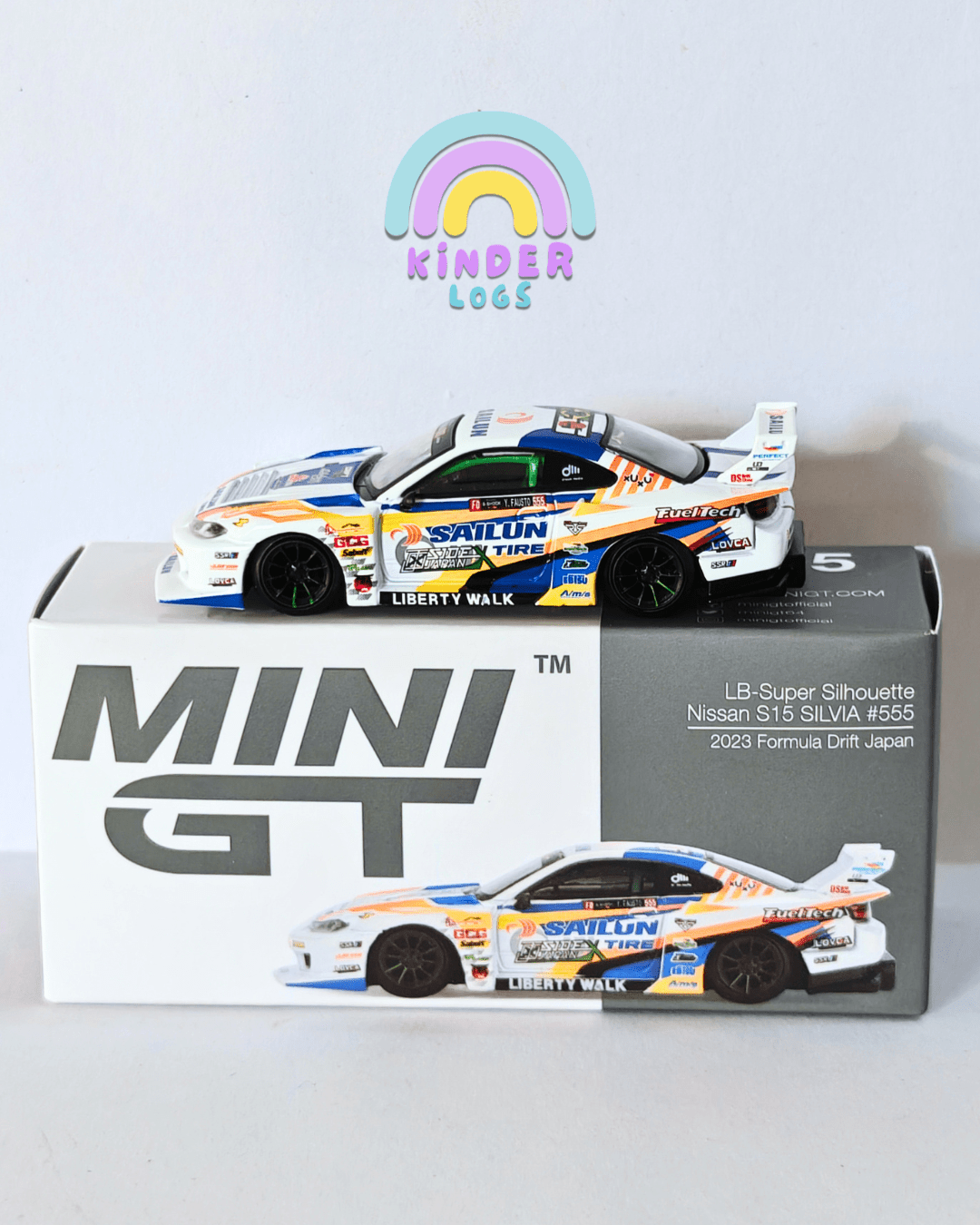 Mini GT LB-Super Silhouette Nissan S15 Silvia (2023 Formula Drift