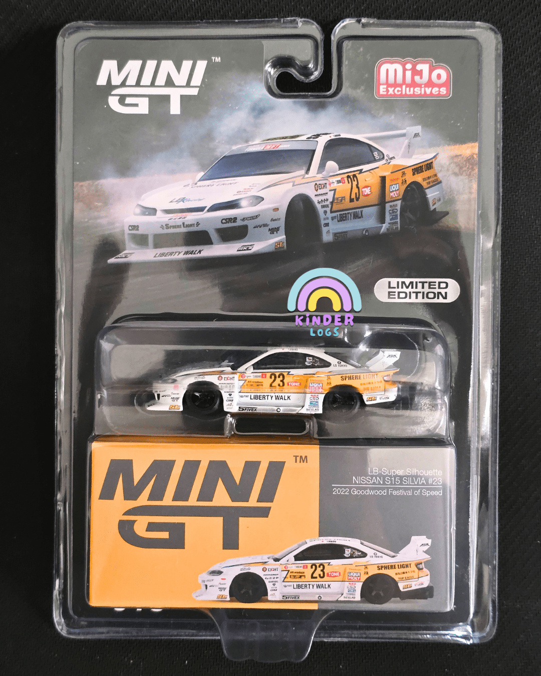 Mini GT LB - Super Silhouette Nissan S15 Silvia 23 - Mijo Exclusives - Kinder Logs