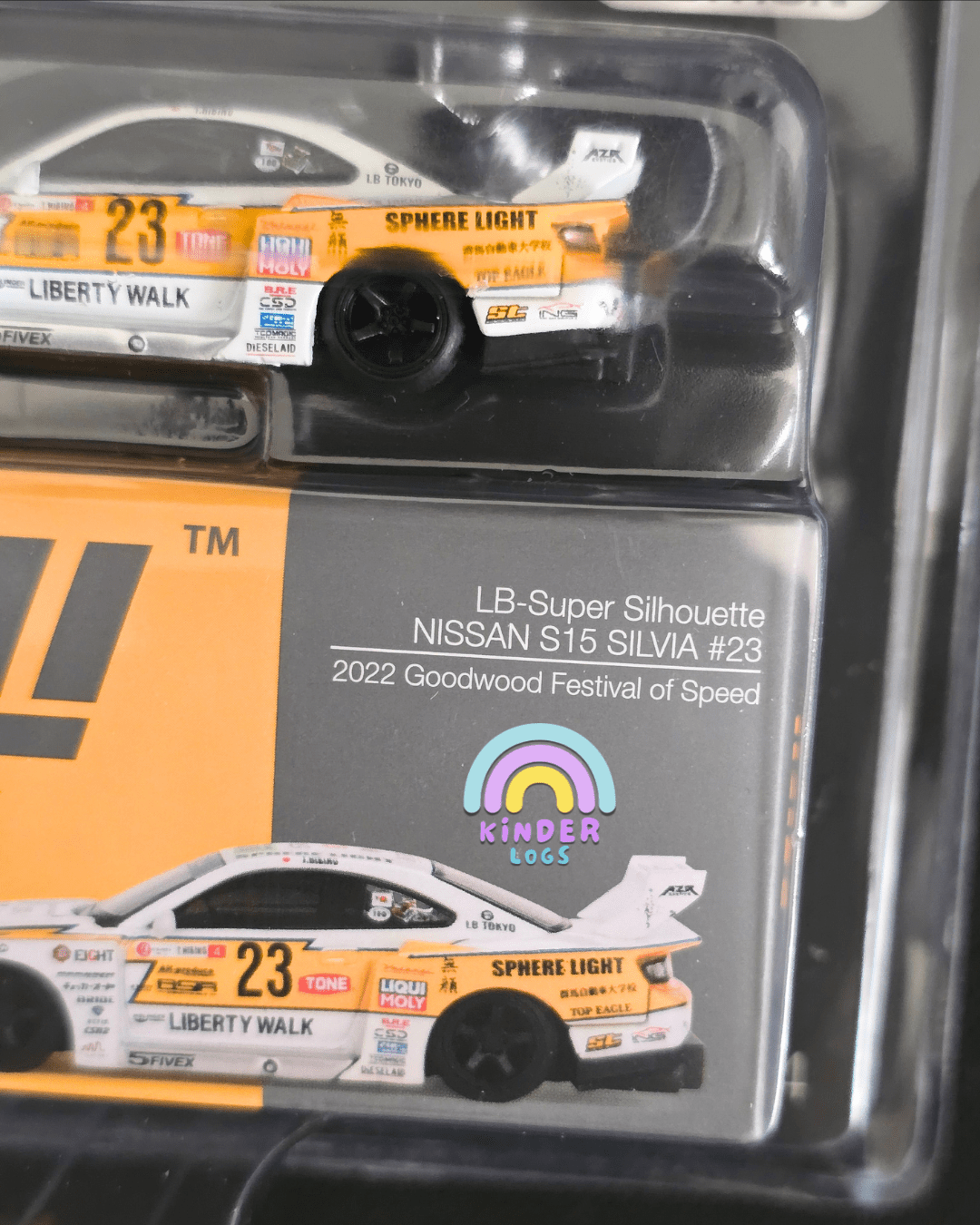 Mini GT LB - Super Silhouette Nissan S15 Silvia 23 - Mijo Exclusives - Kinder Logs