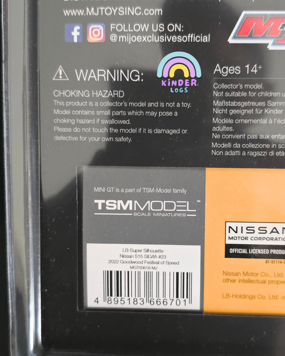 Mini GT LB - Super Silhouette Nissan S15 Silvia 23 - Mijo Exclusives - Kinder Logs
