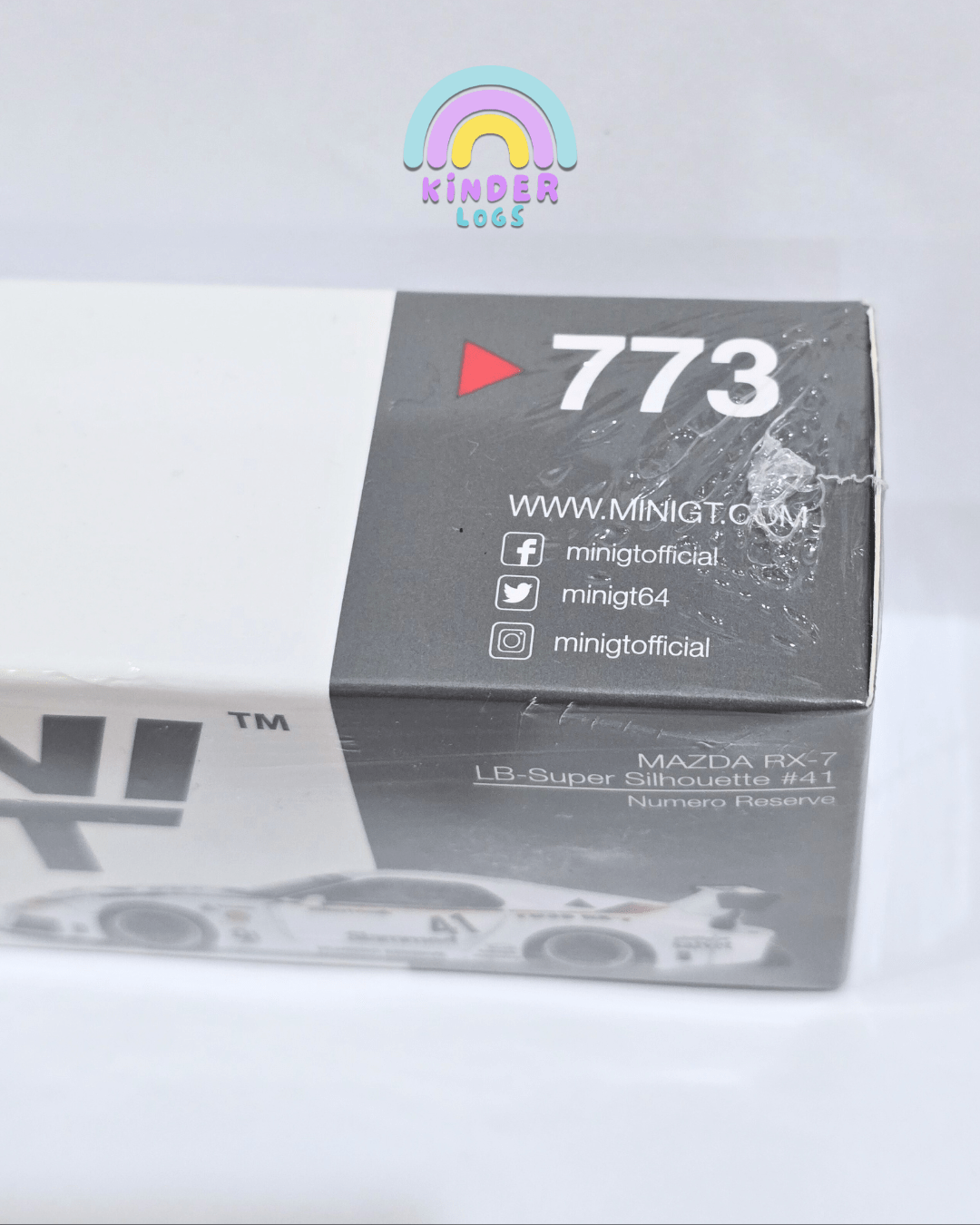 MINI GT Mazda RX - 7 LB - Super Silhouette 41 Numero Reserve - Kinder Logs
