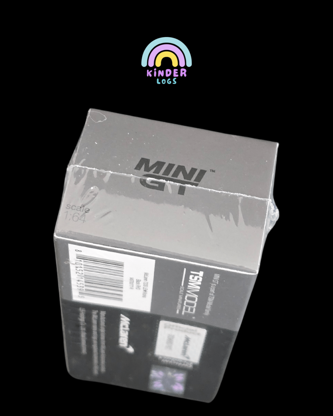 Mini GT McLaren 720S LB Works - Black (Sealed Box) - Kinder Logs