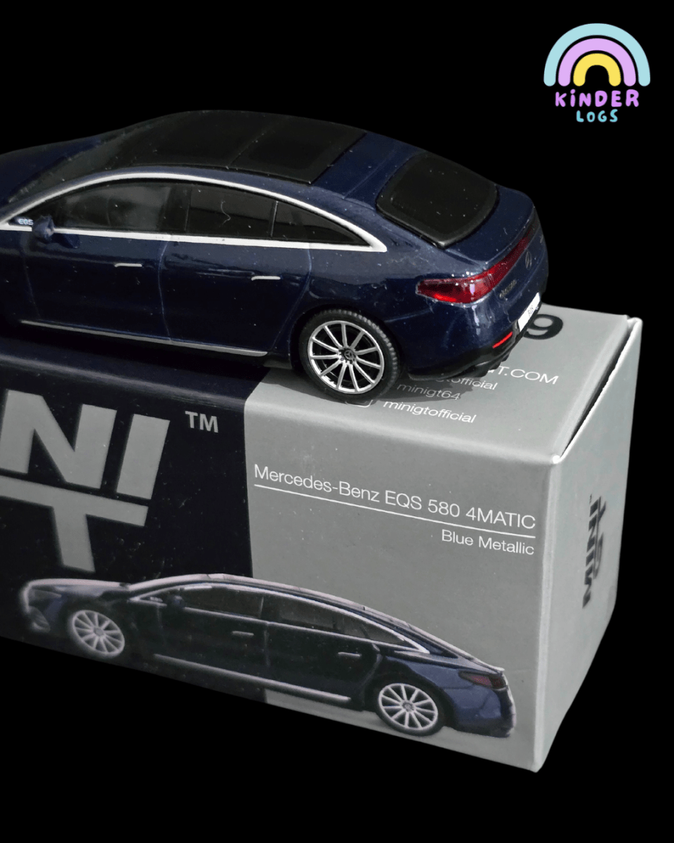 Mini GT Mercedes - Benz EQS 580 4MATIC (Open Box) - Kinder Logs