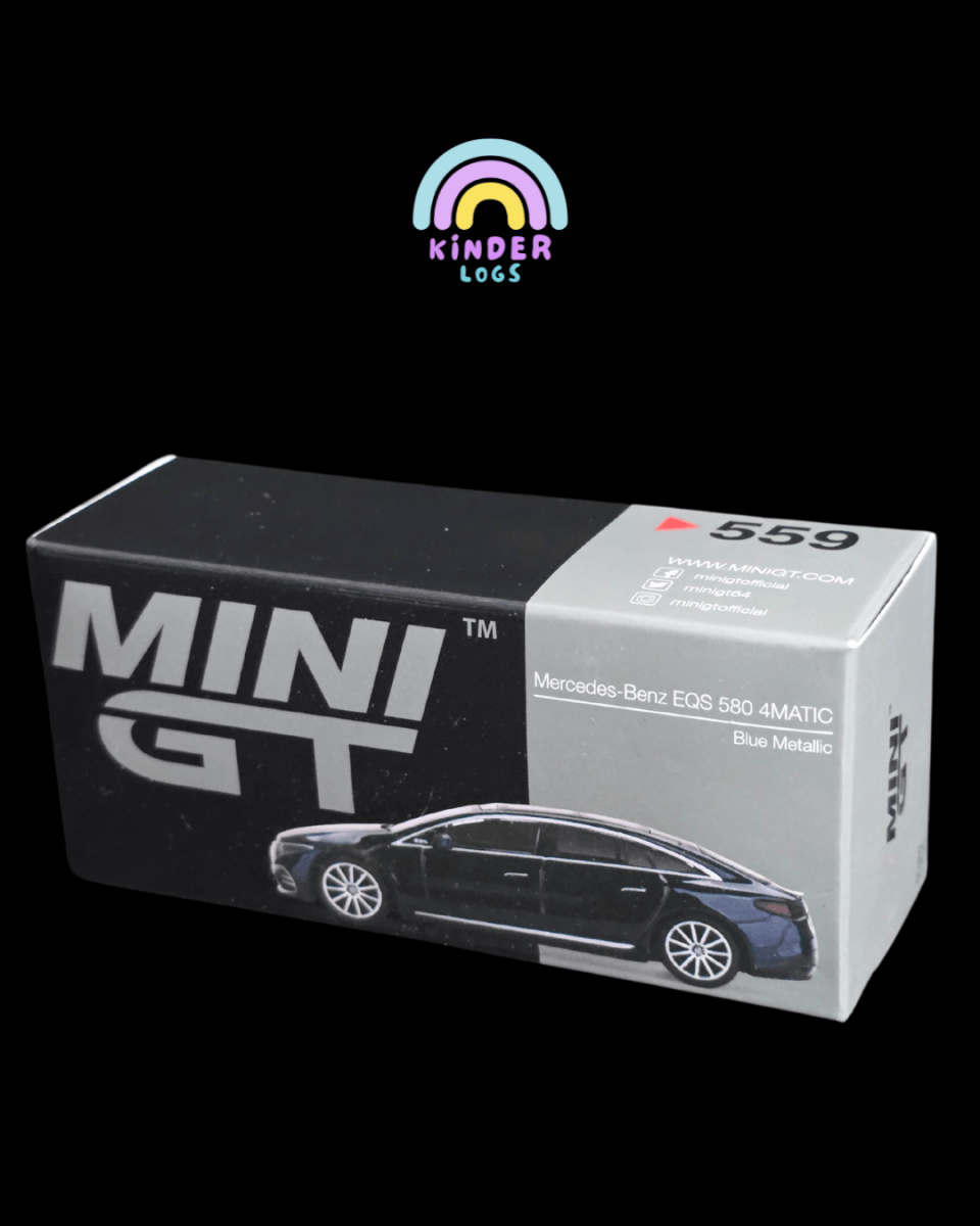Mini GT Mercedes - Benz EQS 580 4MATIC (Open Box) - Kinder Logs