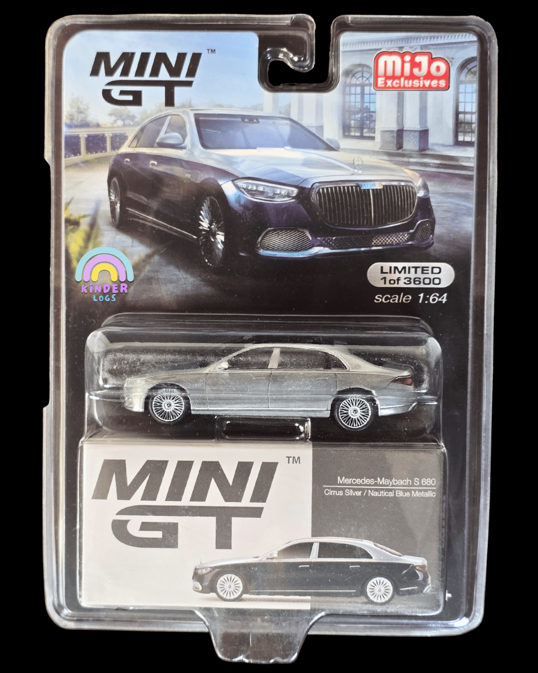 Mini GT Mercedes-Maybach S680 'CHASE' Car (Blister Pack) - Buy At
