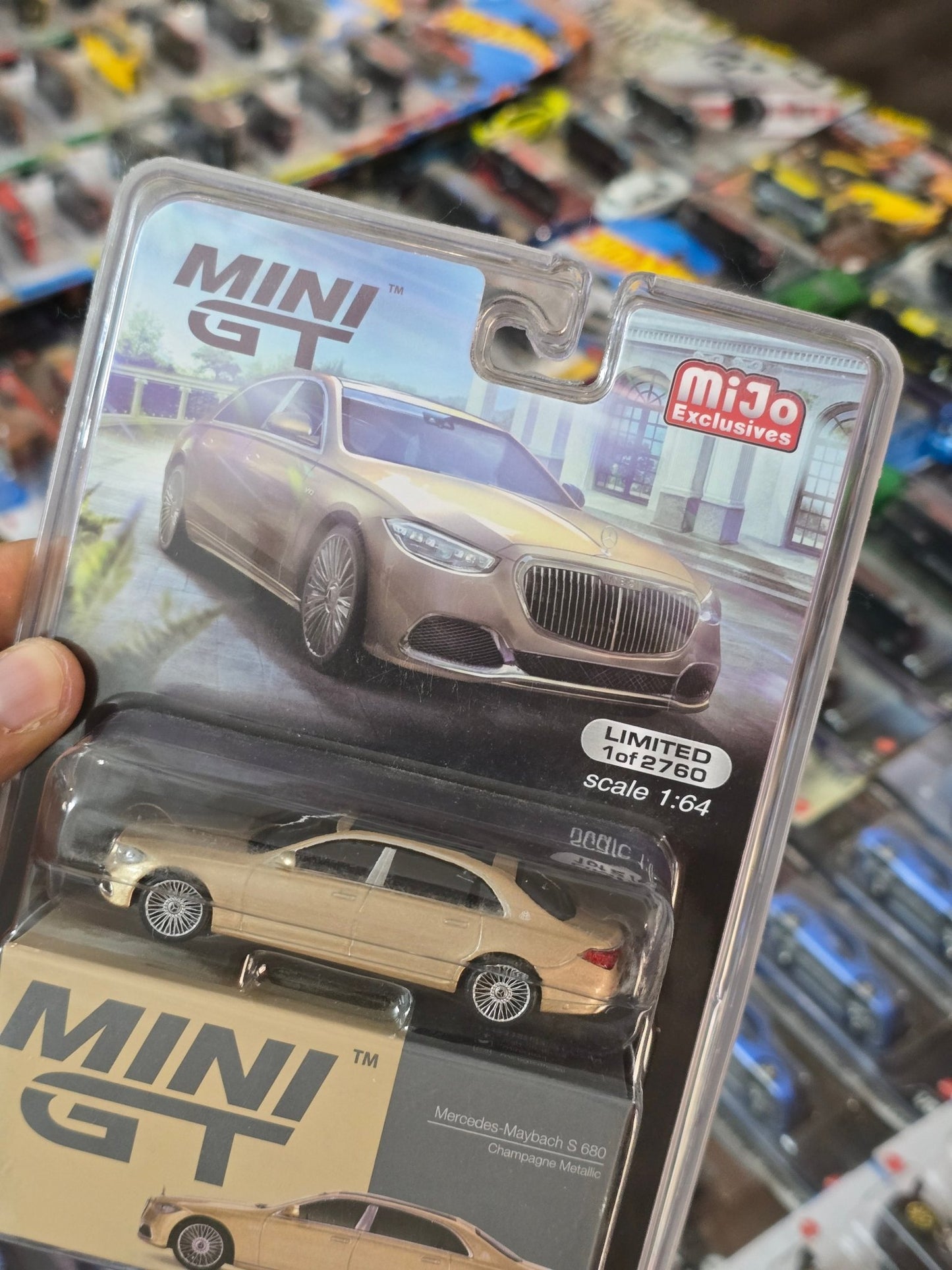 Mini GT Mercedes - Maybach S680 - Limited Edition Mijo Exclusives - Kinder Logs