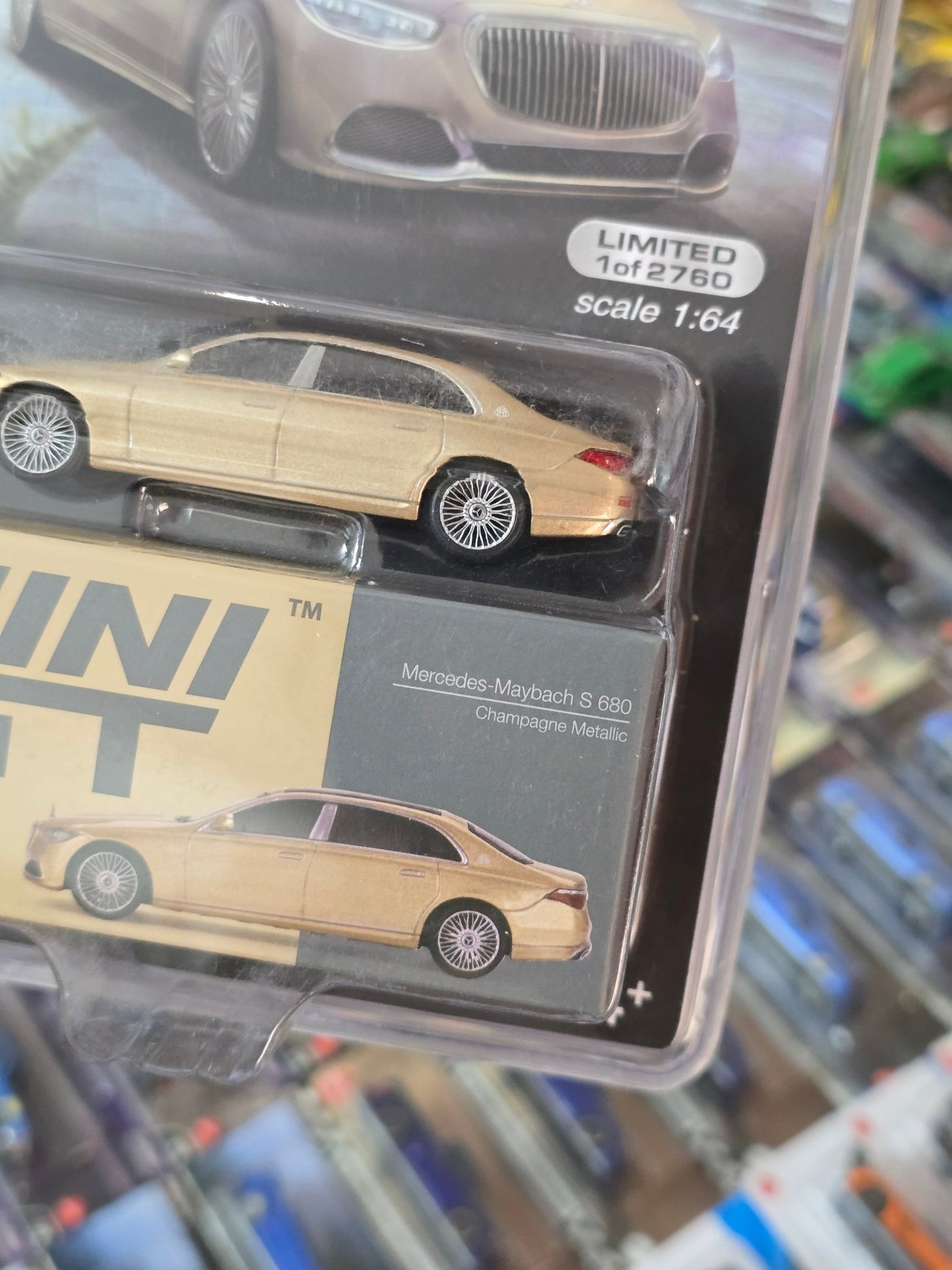 Mini GT Mercedes - Maybach S680 - Limited Edition Mijo Exclusives - Kinder Logs