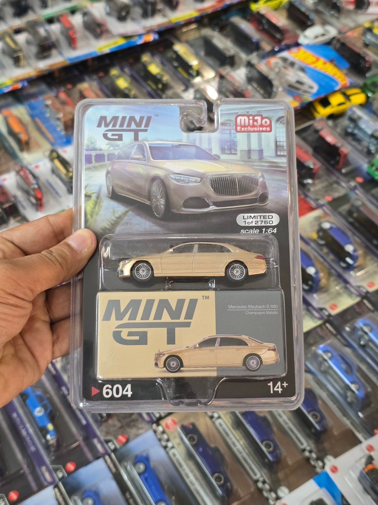 Mini GT Mercedes - Maybach S680 - Limited Edition Mijo Exclusives - Kinder Logs