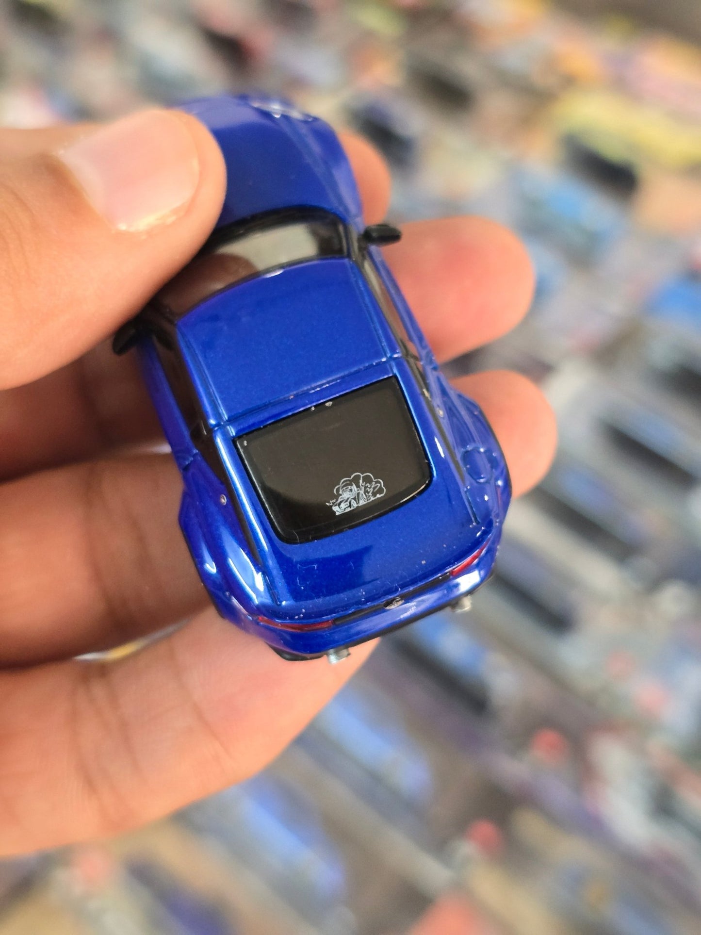 Mini GT Nissan Fairlady Z Pandem - Seiran Blue (Open Box) - Kinder Logs