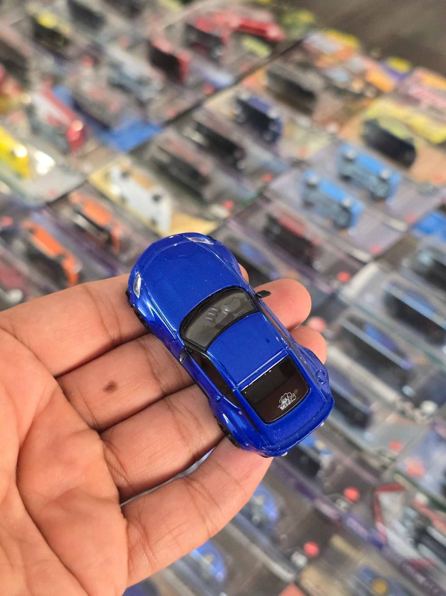 Mini GT Nissan Fairlady Z Pandem - Seiran Blue (Open Box) - Kinder Logs