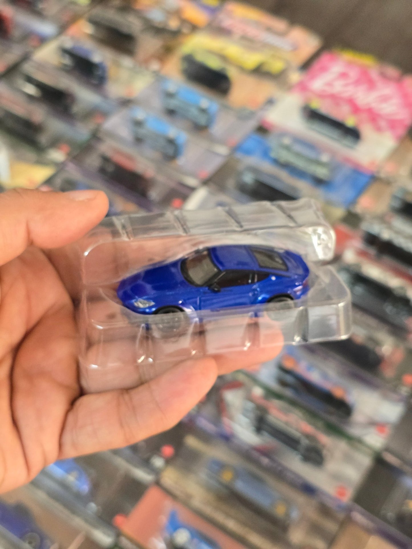 Mini GT Nissan Fairlady Z Pandem - Seiran Blue (Open Box) - Kinder Logs