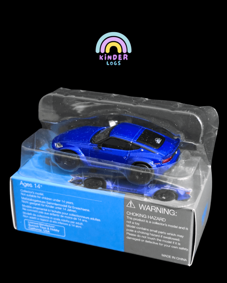Mini GT Nissan Fairlady Z Pandem - Seiran Blue (Open Box) - Kinder Logs