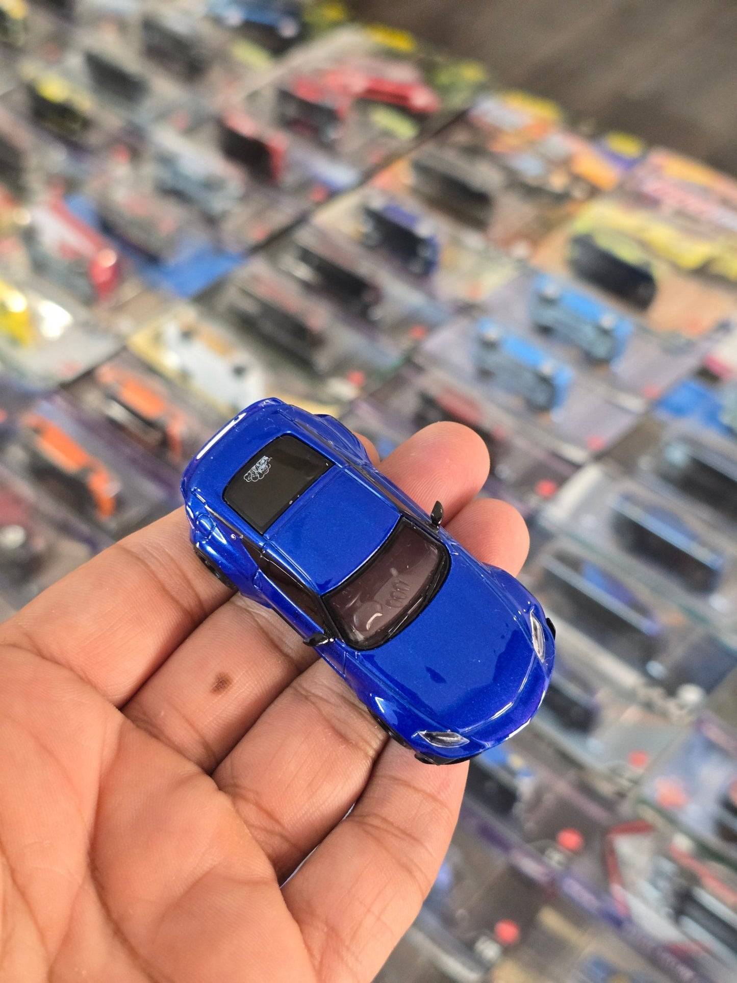 Mini GT Nissan Fairlady Z Pandem - Seiran Blue (Open Box) - Kinder Logs