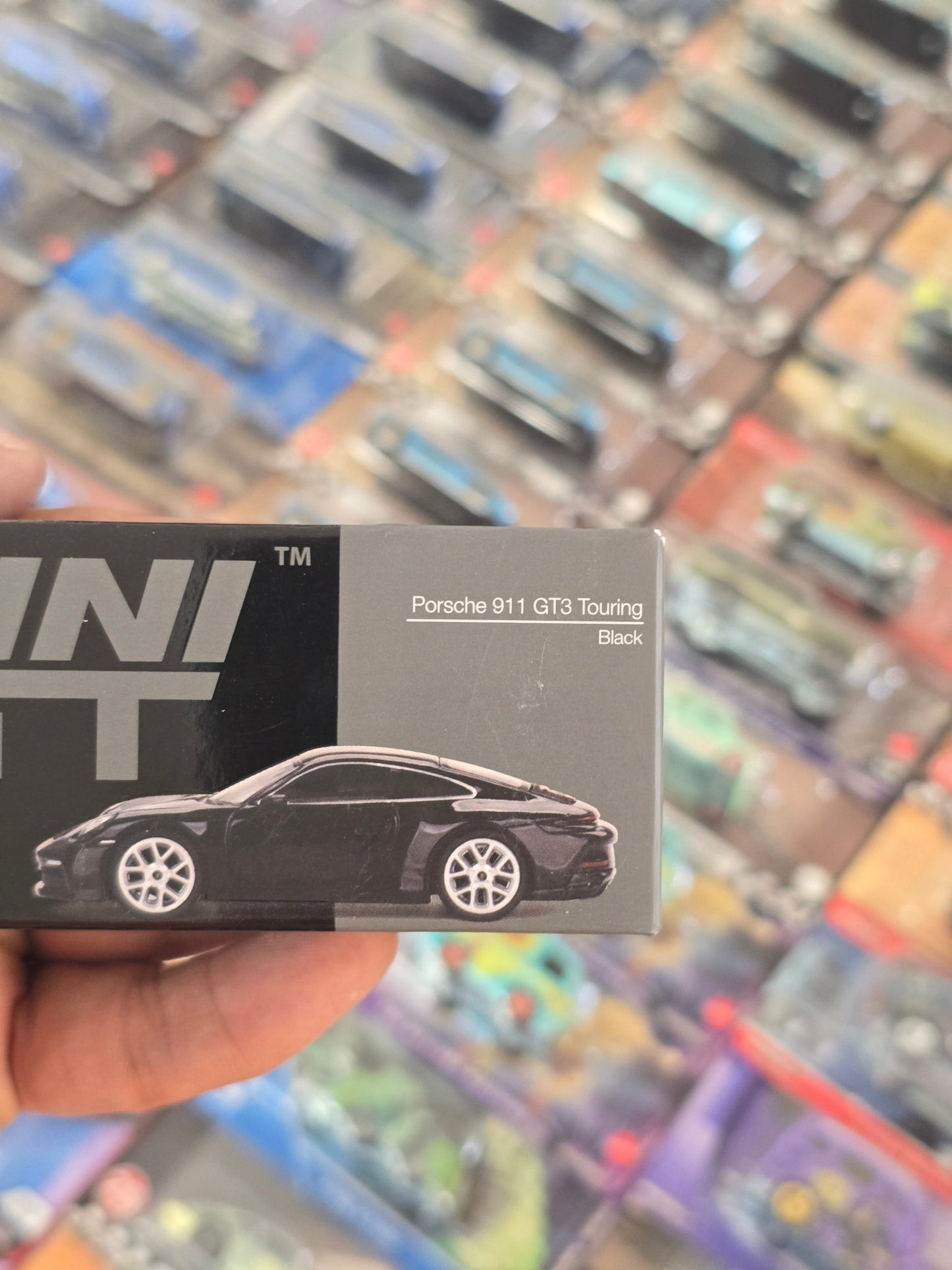 Mini GT Porsche 911 GT3 Touring (Open Box) - Kinder Logs