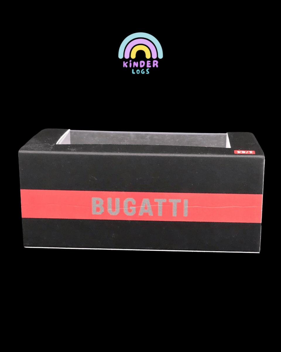 Mortal Bugatti Veyron Super Sport - Black And Orange - Kinder Logs